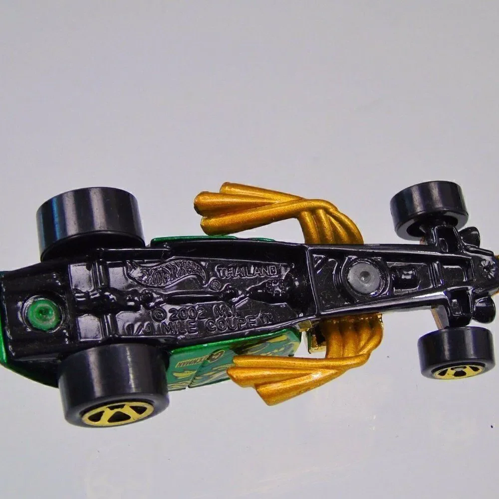 2002 Hot Wheels 1/4 Mile Coupe Dragster Diecast Toy Car
